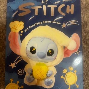 NWT Disney Stitch Eat Something Before Sleep Blind Box